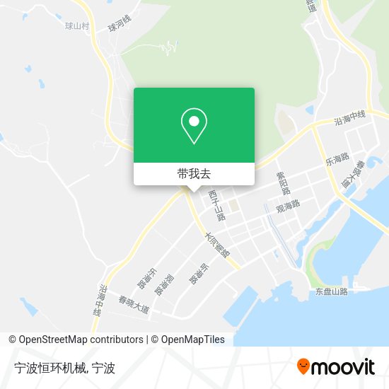 宁波恒环机械地图