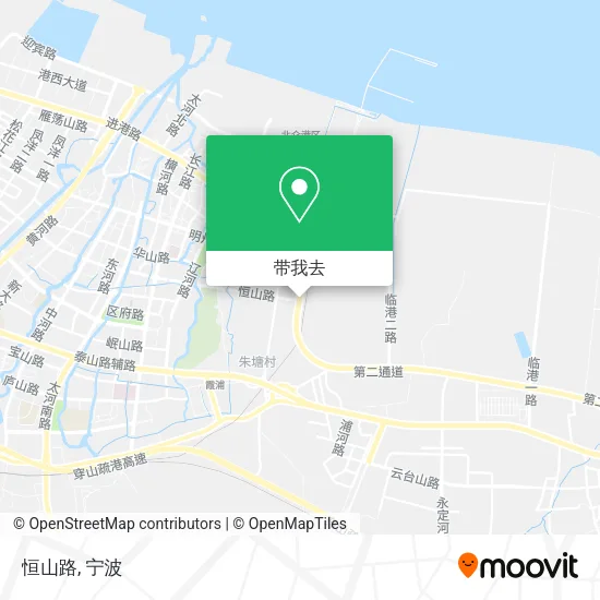 恒山路地图