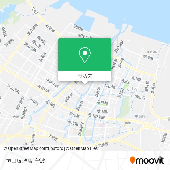恒山玻璃店地图