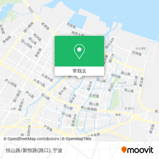 恒山路/新恒路(路口)地图