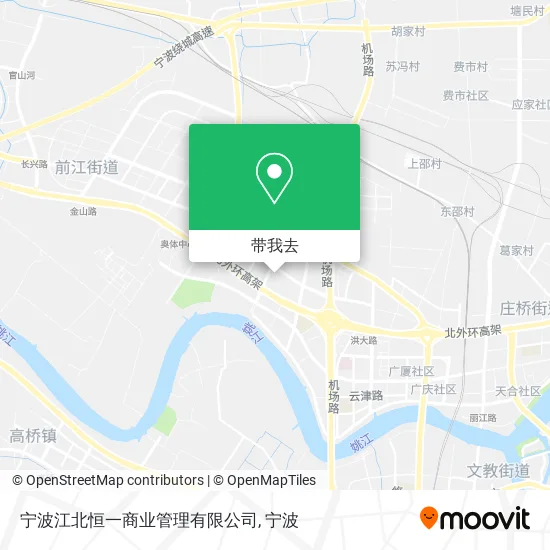 宁波江北恒一商业管理有限公司地图