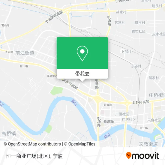 恒一商业广场(北区)地图