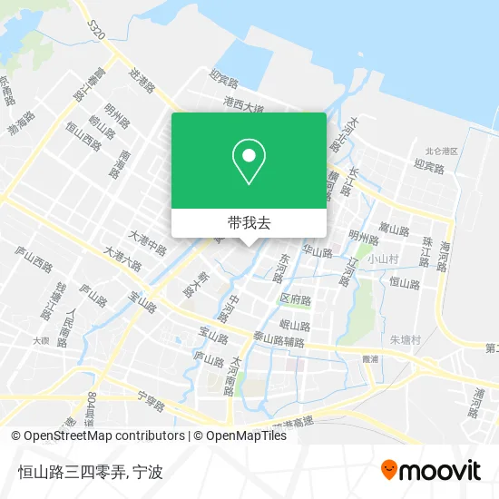 恒山路三四零弄地图