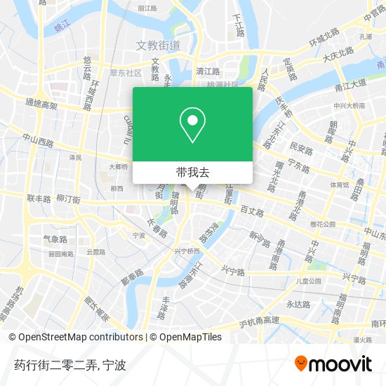 药行街二零二弄地图