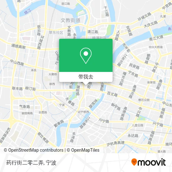 药行街二零二弄地图