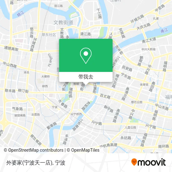 外婆家(宁波天一店)地图