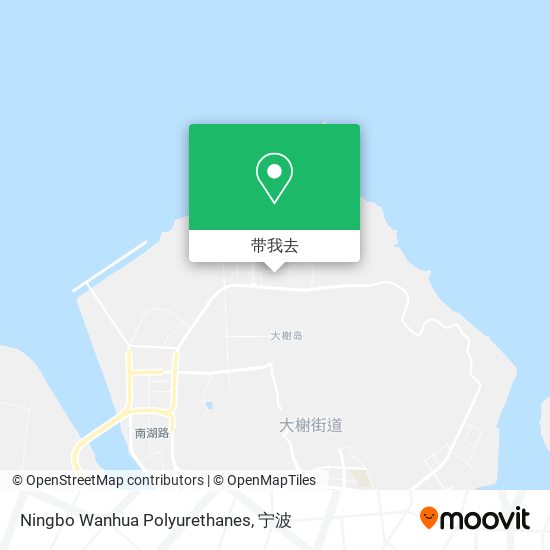 Ningbo Wanhua Polyurethanes地图