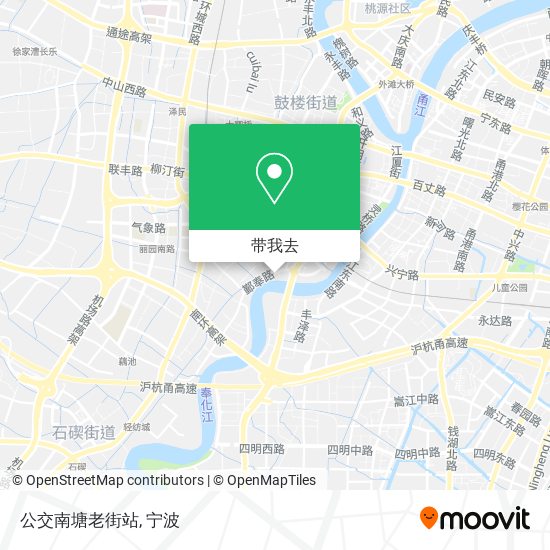 公交南塘老街站地图