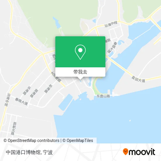中国港口博物馆地图