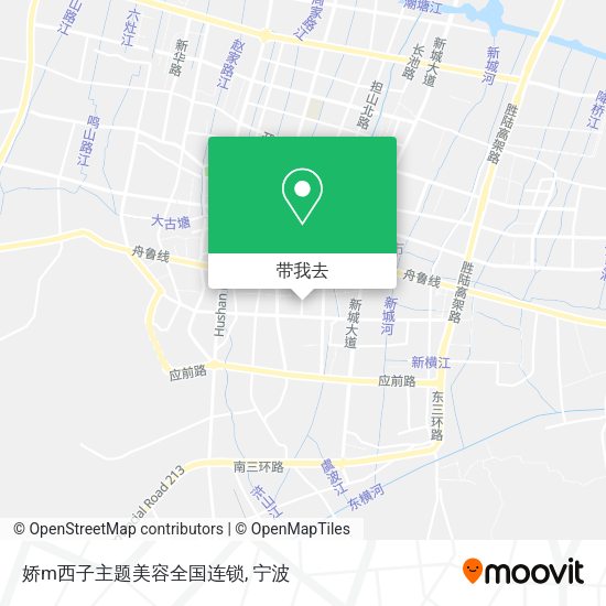 娇m西子主题美容全国连锁地图