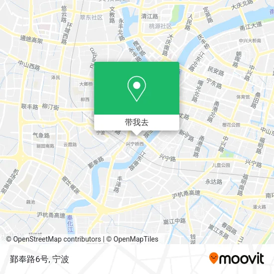 鄞奉路6号地图