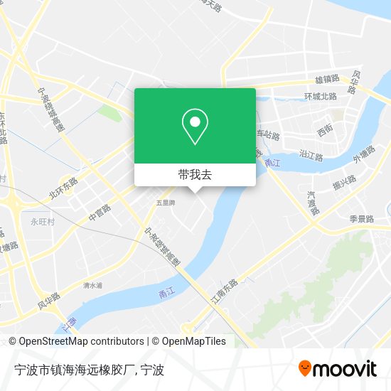 宁波市镇海海远橡胶厂地图