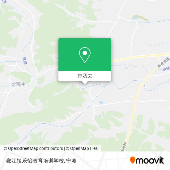 鄞江镇乐怡教育培训学校地图