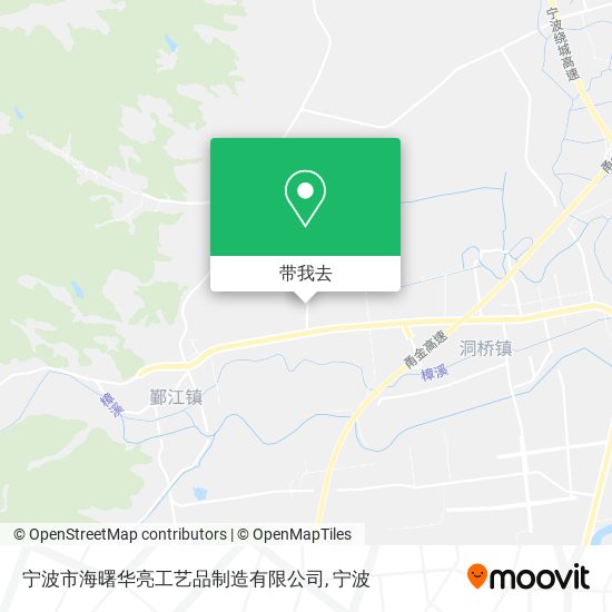宁波市海曙华亮工艺品制造有限公司地图