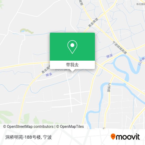 洞桥明苑-188号楼地图