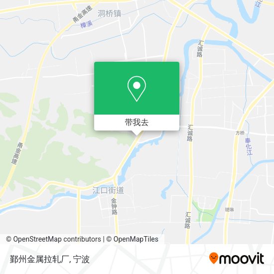 鄞州金属拉轧厂地图