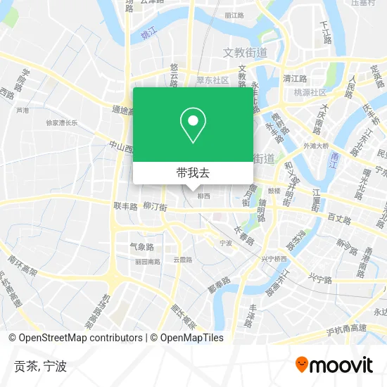 贡茶地图
