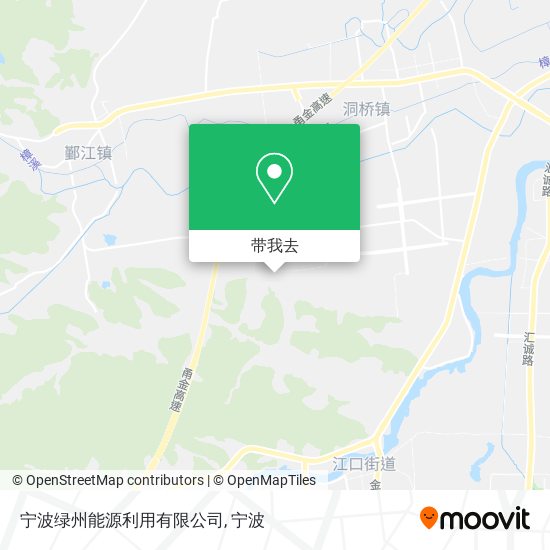 宁波绿州能源利用有限公司地图