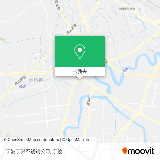 宁波宁兴不锈钢公司地图