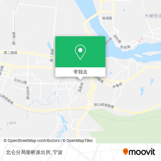 北仑分局柴桥派出所地图