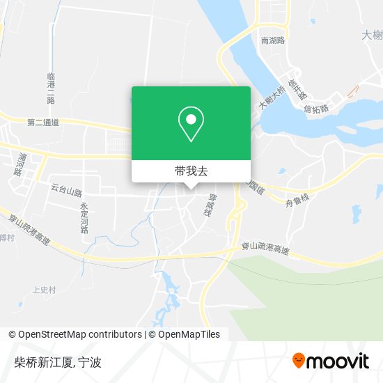 柴桥新江厦地图