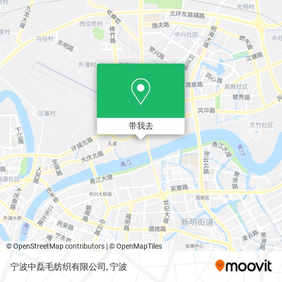 宁波中磊毛纺织有限公司地图
