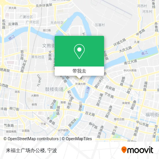 来福士广场办公楼地图