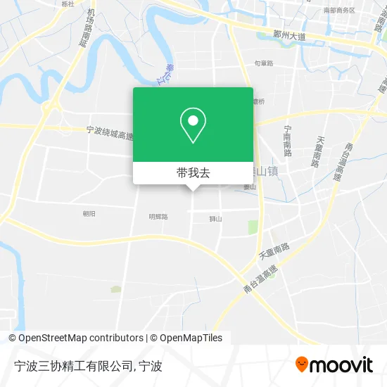 宁波三协精工有限公司地图