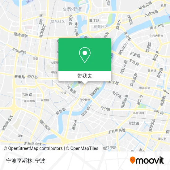 宁波亨斯林地图