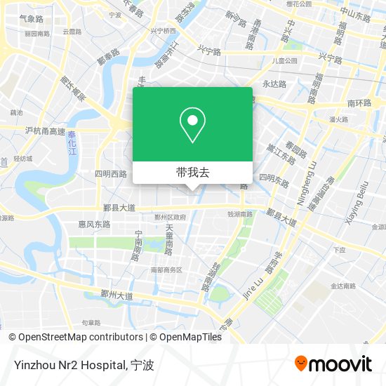 Yinzhou Nr2 Hospital地图