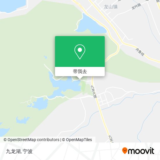 九龙湖地图