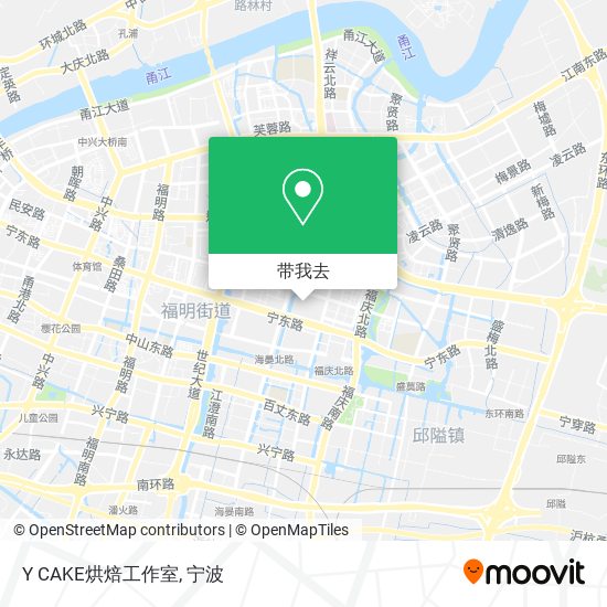 Y CAKE烘焙工作室地图