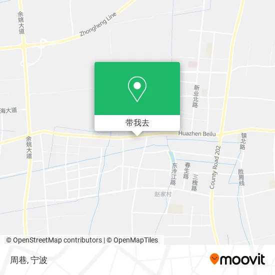 周巷地图