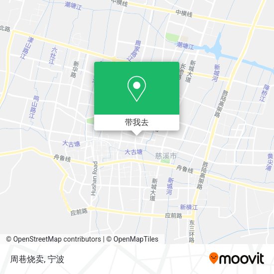周巷烧卖地图