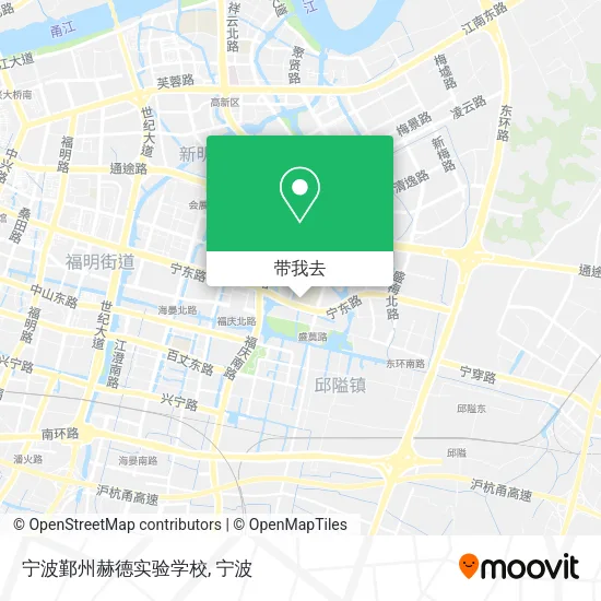 宁波鄞州赫德实验学校地图