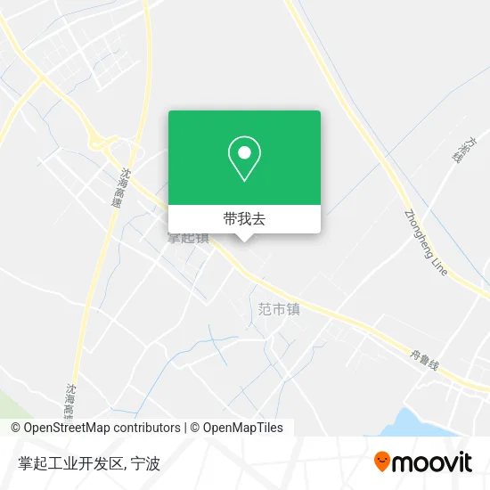 掌起工业开发区地图