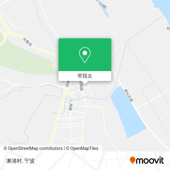 澥浦村地图