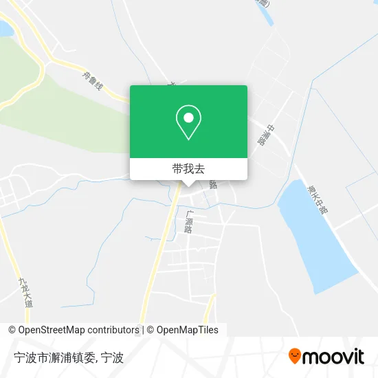 宁波市澥浦镇委地图