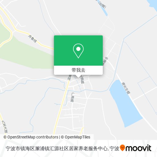 宁波市镇海区澥浦镇汇源社区居家养老服务中心地图
