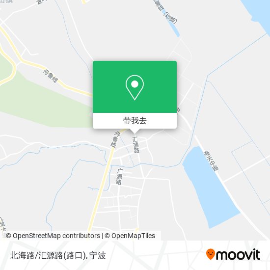 北海路/汇源路(路口)地图