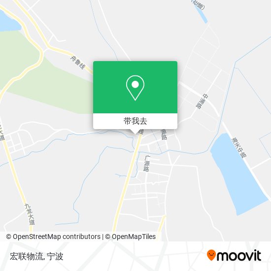 宏联物流地图