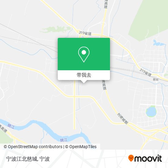 宁波江北慈城地图