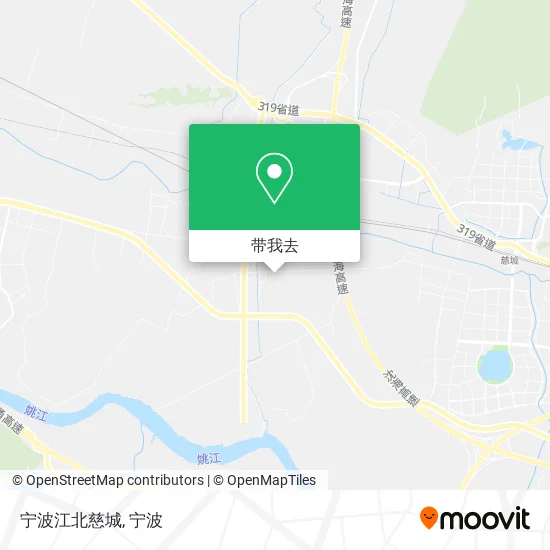 宁波江北慈城地图