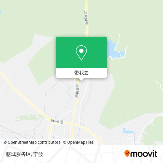 慈城服务区地图