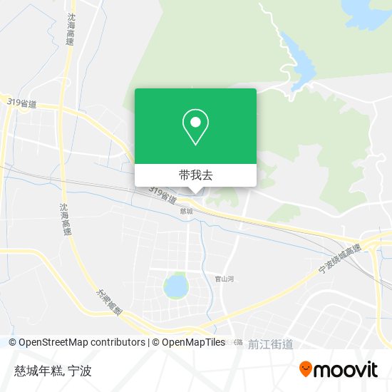慈城年糕地图
