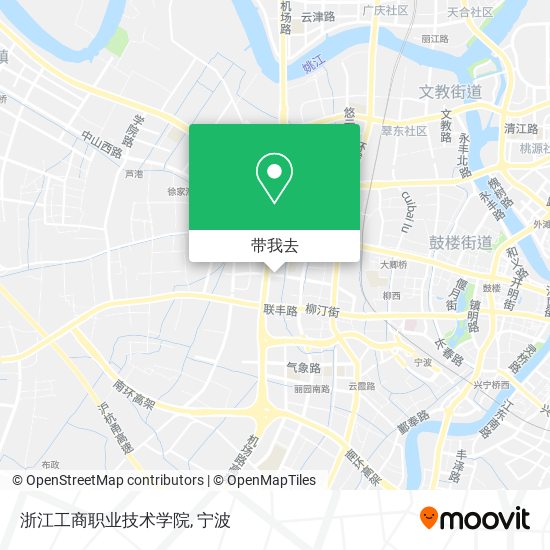 浙江工商职业技术学院地图