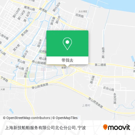 上海新技船舶服务有限公司北仑分公司地图