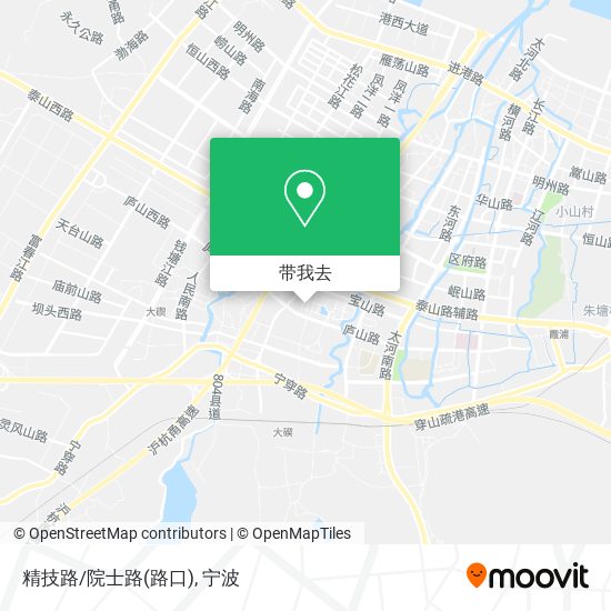 精技路/院士路(路口)地图