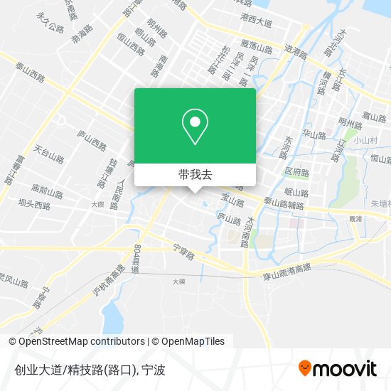 创业大道/精技路(路口)地图