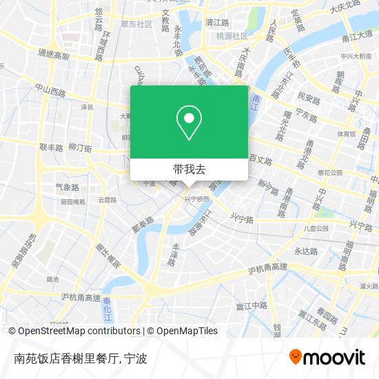 南苑饭店香榭里餐厅地图